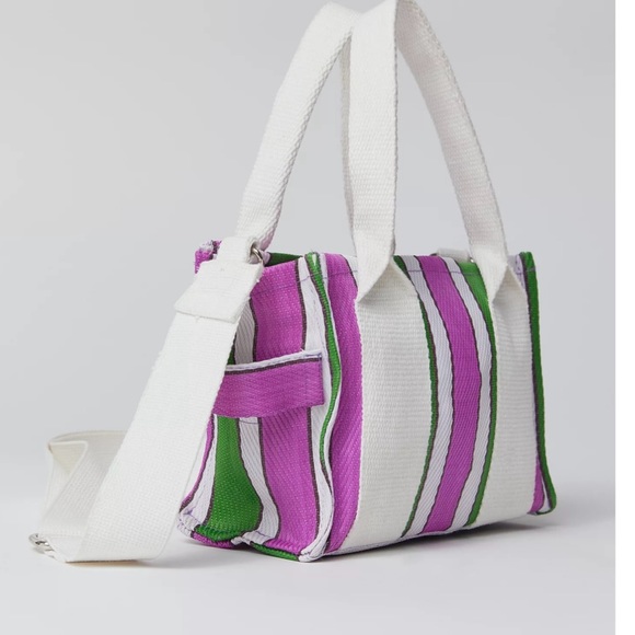 Urban Outfitters Striped Mini Tote - 🆕 - Picture 12 of 14